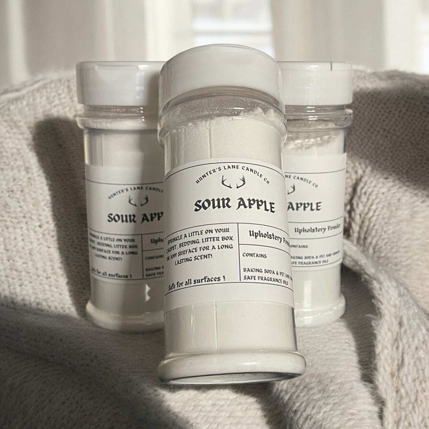 Upholstery powder