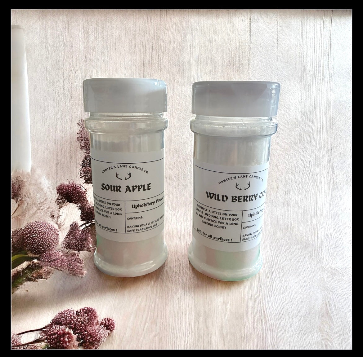 Upholstery powder