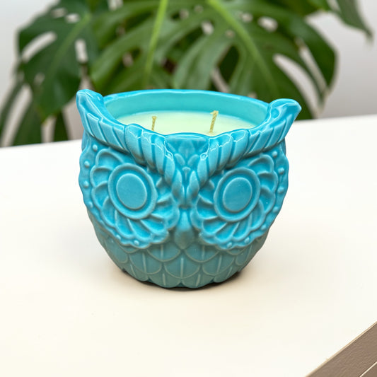 Owl Soy Candle
