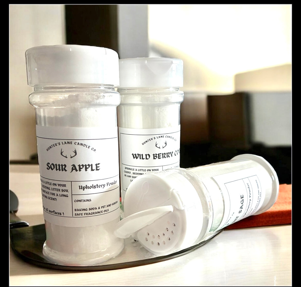 Upholstery powder